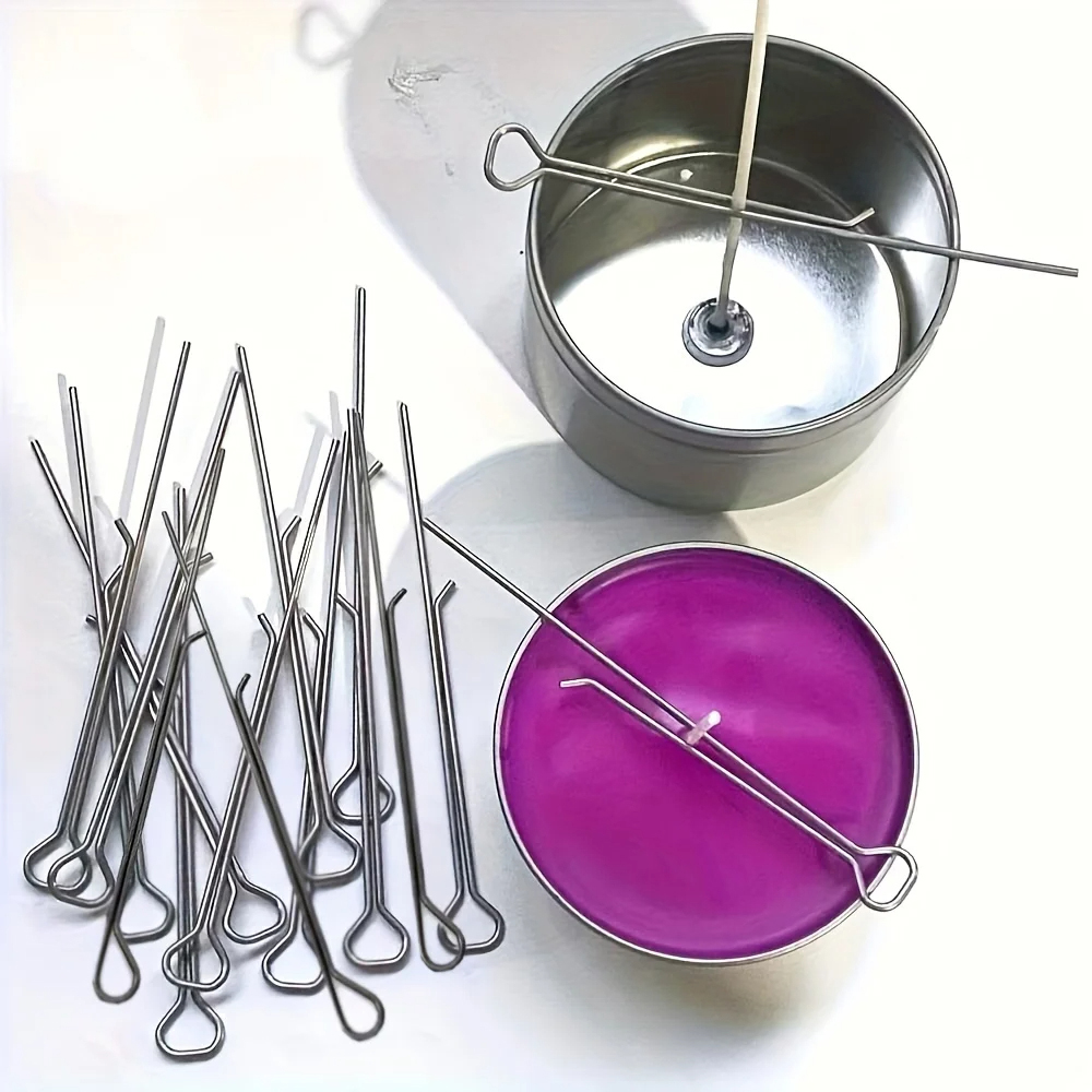 Candle Making Temperature - 4,3 zoll Metall Kerze Dochte Halter