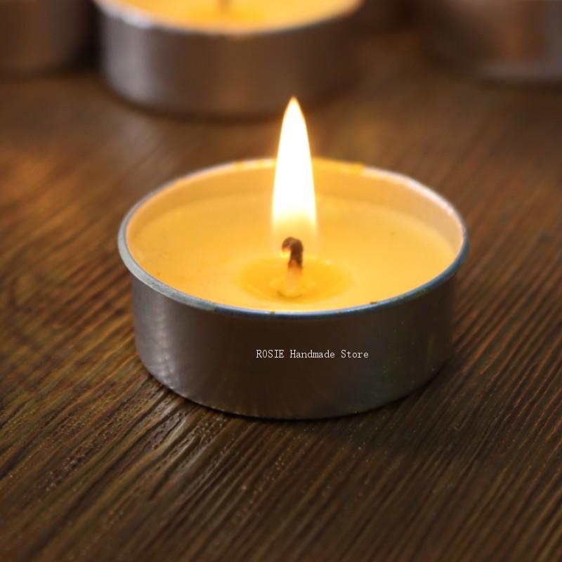 Candle Making Course - Leere Tee wachs runde Aluminium box