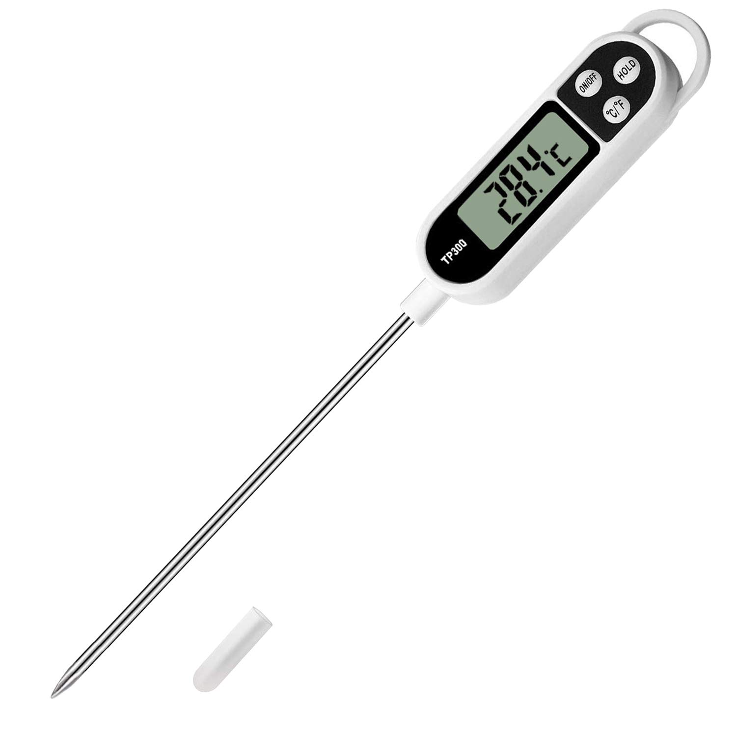 Thermometer Candy Candle - Digitales Fleischthermometer für Kochen, Küche und