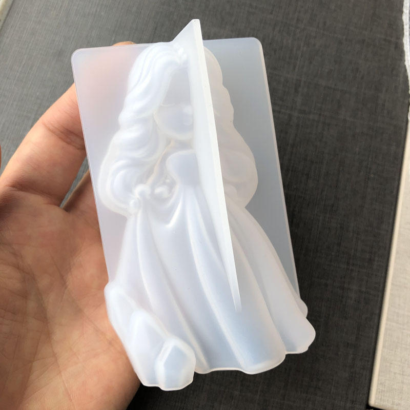 3D süße Prinzessin Silikon Ker – Candle Making Equipment Bewertung und Preis