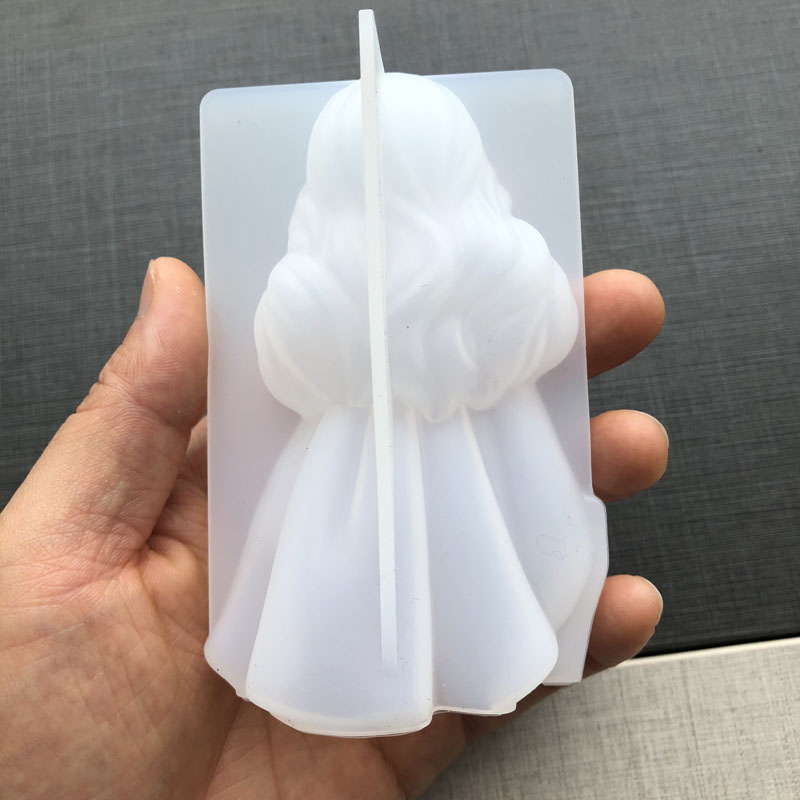 3D süße Prinzessin Silikon Ker – Candle Making Equipment Bewertung und Preis
