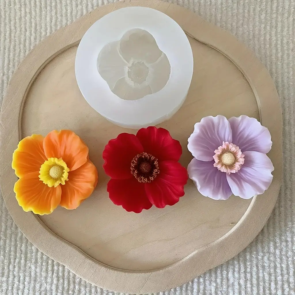 Blumen-Silikonform für Kerzen, – Candle Making Jars Bewertung und Preis