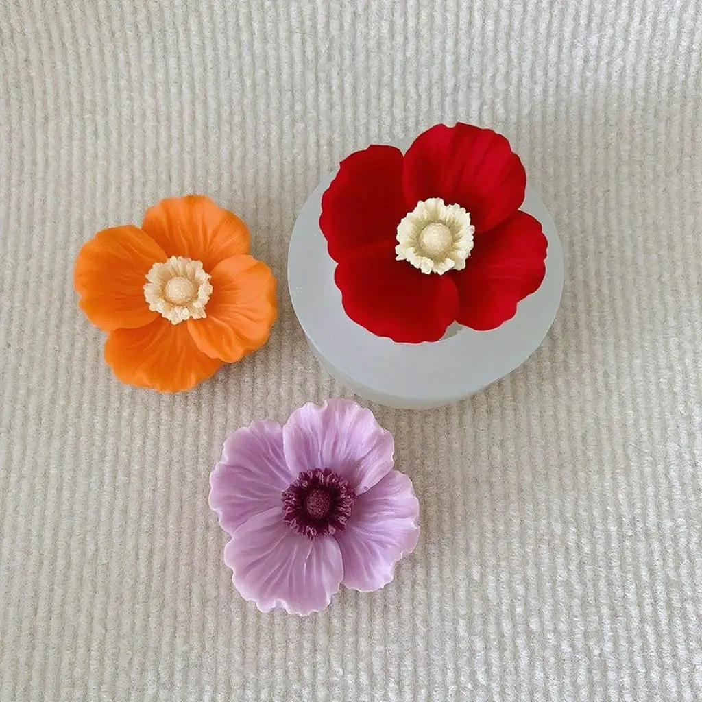 Blumen-Silikonform für Kerzen, – Candle Making Jars Bewertung und Preis