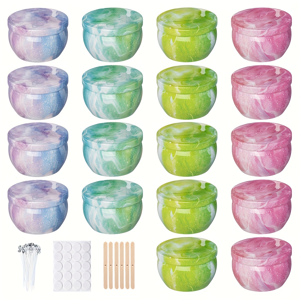 Metall-Kerzengläser mit Sterne – Candle Making Jars Bewertung und Preis