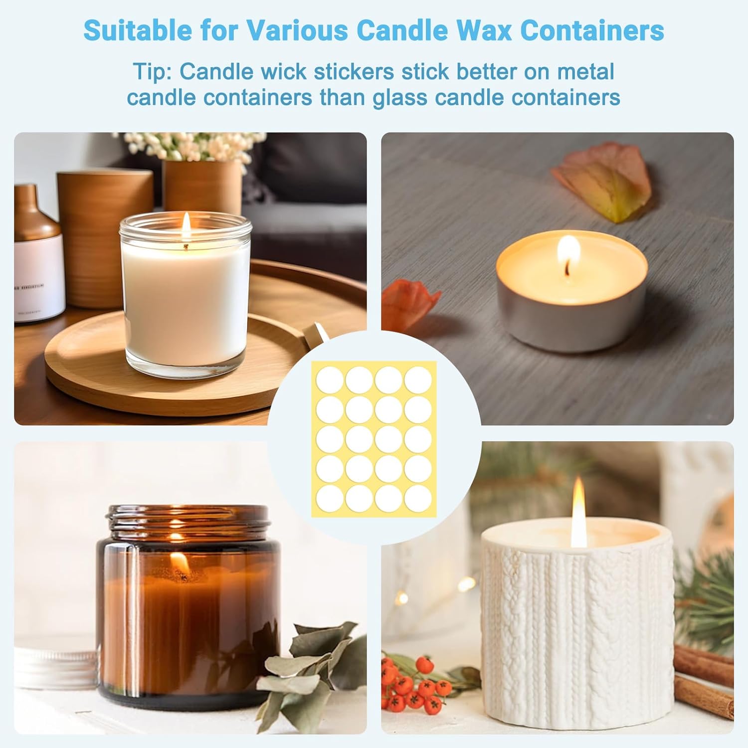 400PCS/100PCS Kerze Docht Aufk – Candle Making Temperature Bewertung und Preis
