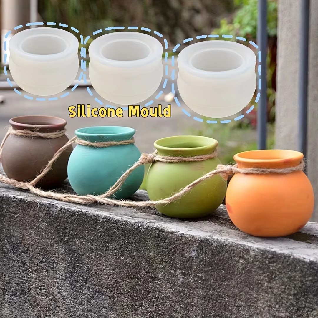 Silikon-Blumentopfformen, Harz – Candle Making Equipment Bewertung und Preis