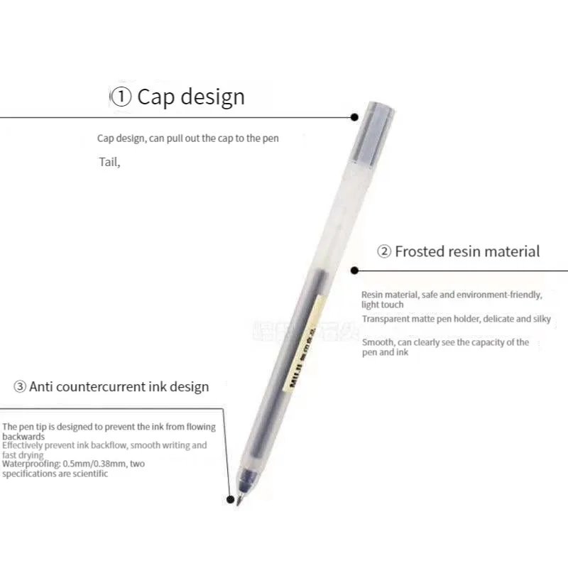 6/8 Teile/satz Kawaii MUJIs Ge – Muji Stationery Gel Pen Bewertung und Preis
