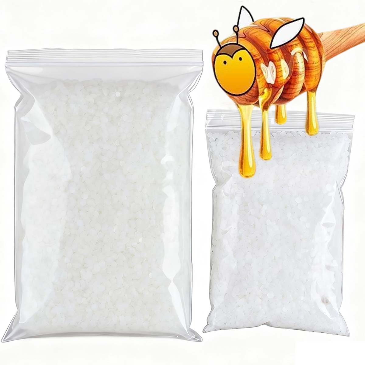 200g-1000g Weißes Bienenwachs  – Candle Making Course Bewertung und Preis