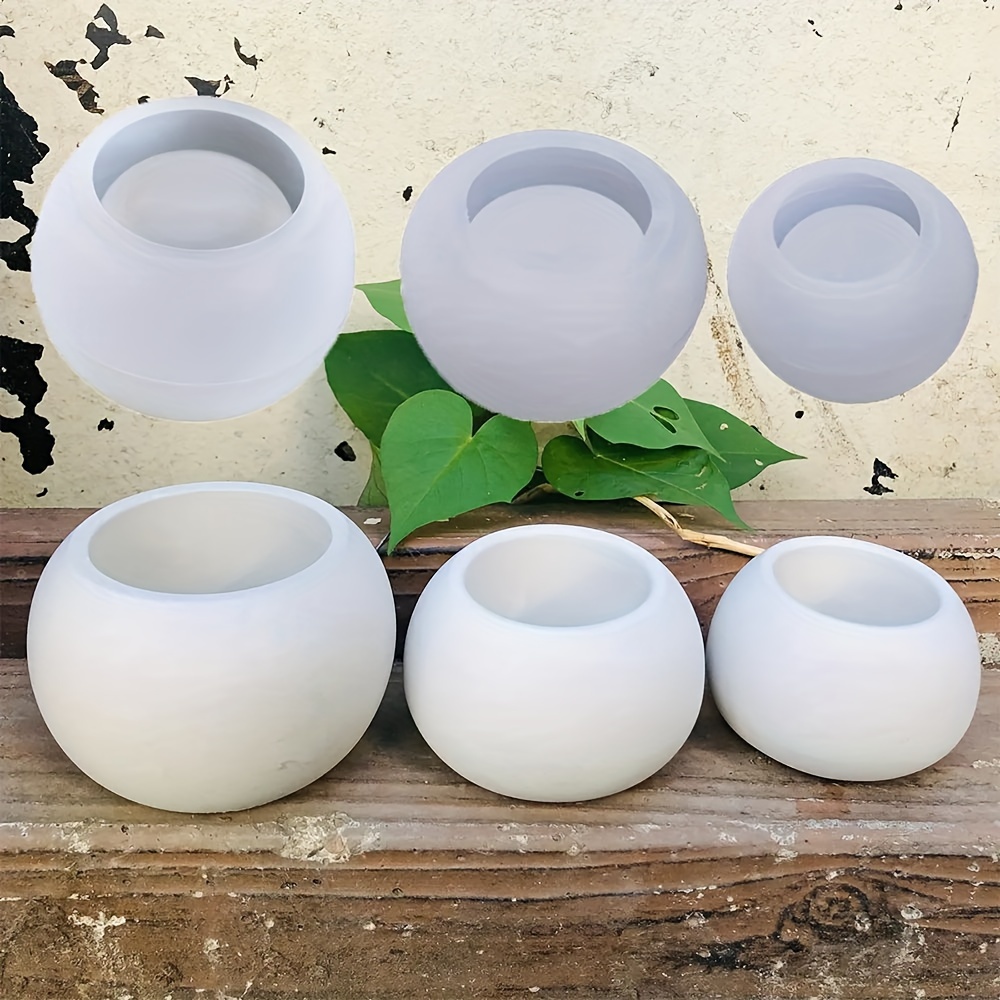 3-teilige Runde Blumentopf-Sil – Candle Making Jars Bewertung und Preis