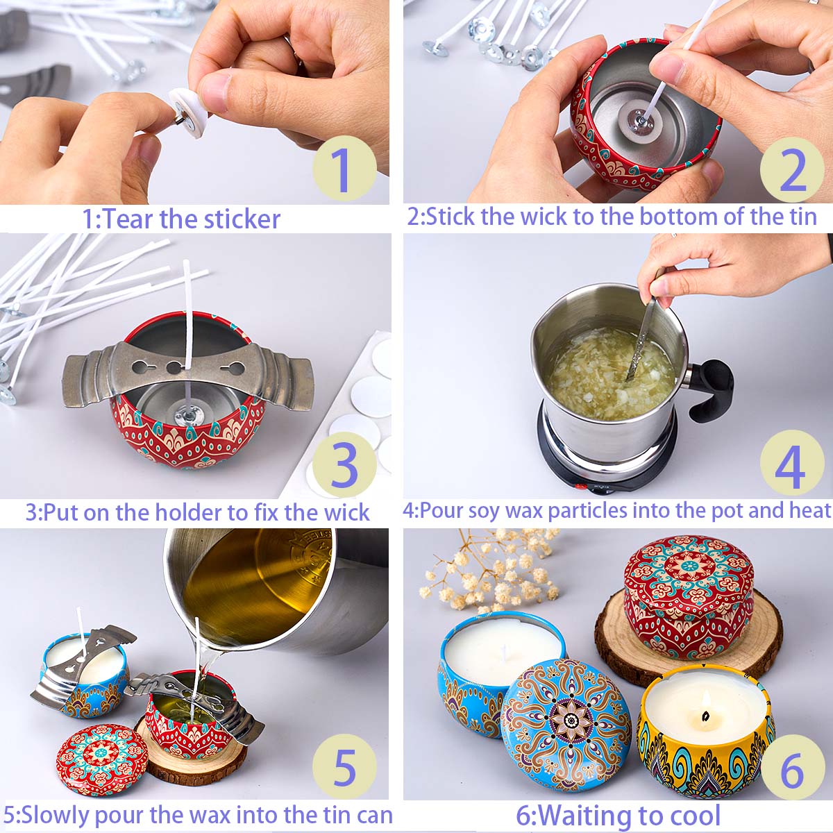 DIY Duftkerzen-Herstellungsset – Candle Making Jars Bewertung und Preis
