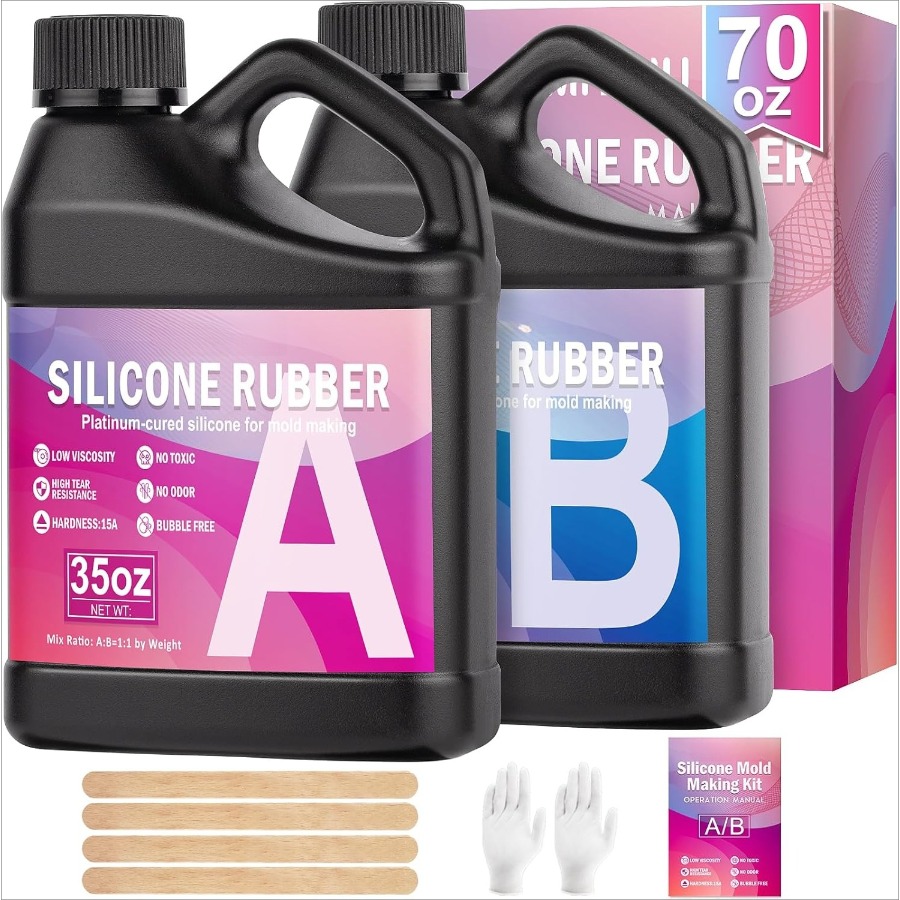 Silikonformen-Set, 38,8 oz 15A – Candle Making Equipment Bewertung und Preis